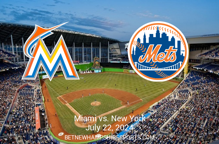 Mets Clash with Marlins at LoanDepot Park on July 22, 2024