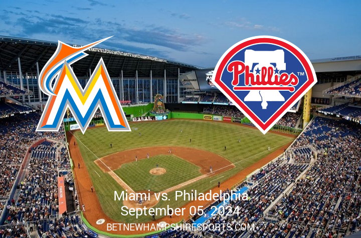 Upcoming MLB Clash: Philadelphia Phillies vs Miami Marlins on September 5th, 2024